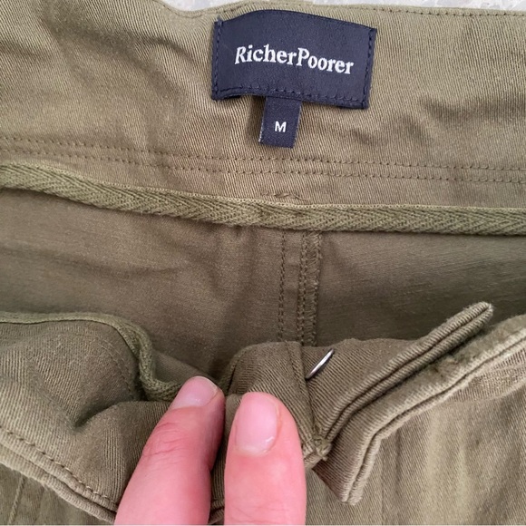 Richer Poorer Archer Twill Pants Olive Army Green EUC - Picture 5 of 8